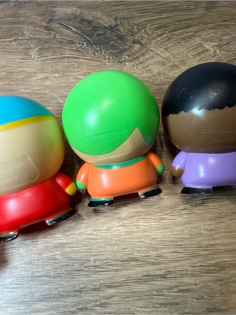 2011 South Park Mini Figure Lot Stan Cartman Kyle Token 4PC - Picture 5 of 6